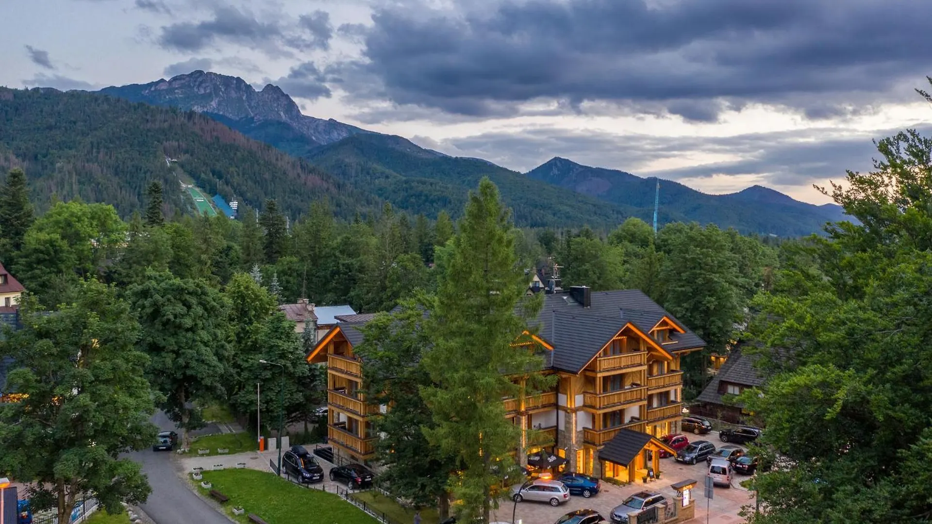 Hotel Foluszowy Potok location
